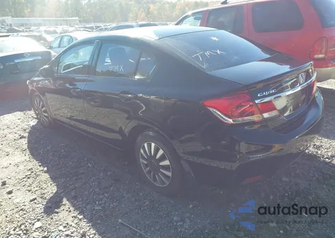2014 Honda Civic Lx из США, поврежденный, VIN 19XFB2F55EE203466